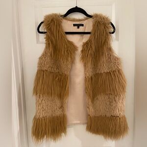 Women's faux fur vest